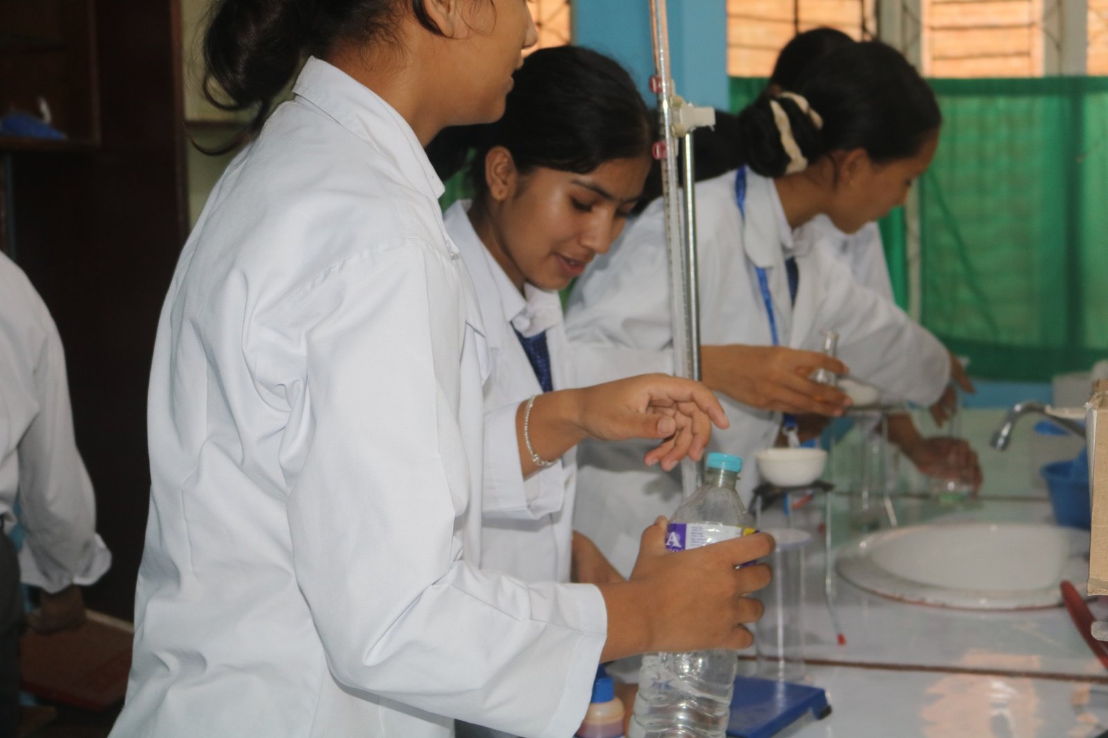 Hiking in the mountains